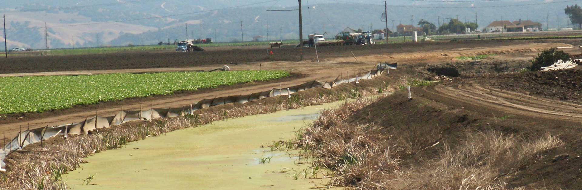 Agricultural pollution.